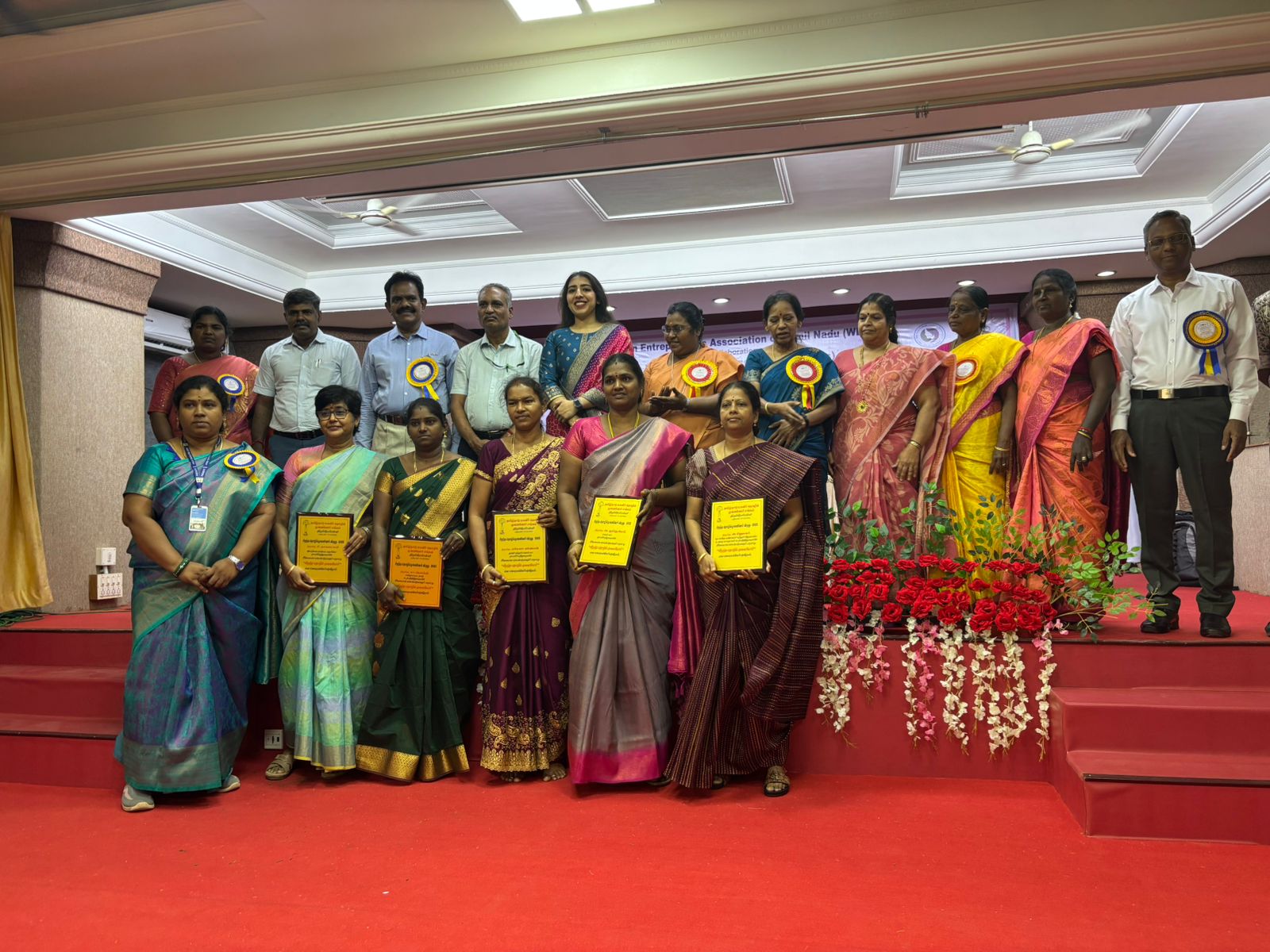 Pooranam receiving award for quality 1